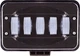 Фара робочого світла Pulso WLP - 50S5 SPOT + FLOOD 5Ledx10W (170x110x75)10-30V/50W/6000K - зображення 1