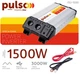 Автомобільний інвертор Pulso ISU-1500 12В-220В 1500 Вт LCD USB-5VDC2.0A син. хвиля клеми - зображення 2