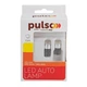 Лампа Pulso габаритная LED T10 W2.1x9.5d 2SMD-2835 9-18v 120lm 2 шт (LP-66161) - изображение 3