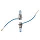 Лампи Pulso галогенна H3 PK22S 12v55w super white plastic box 2шт (LP-32551) - зображення 1