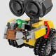 Конструктор робота Валли (WALL-E), 217 деталей, 7.5 х 7.5 х 6.5 см, конструктор для детей, мелкие детали, движущиеся элементы - изображение 3