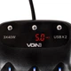 Розгалужувач прикурювача Voin SC-300 3 виходи + 2 USB 2400 мА 12/24 В провід + вольтметр - зображення 4