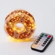 Світлодіодна гірлянда “Роса” 100 м, теплий жовтий LED, мідний дріт - зображення 7