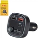 FM-трансмиттер Voin W-3304, 12-24V 2 USB QC3.0, 1 Type C, BT5.0, Hands free - изображение 3