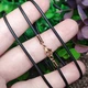 Шнурок каучуковый Xuping Jewelry 2мм 45см медзолото позолота 18К ц809 - изображение 1