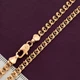 Цепочка Xuping Jewelry 3.5мм 50см медицинское золото позолота 18К лав ц787 - изображение 3