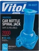 Домкрат механический бутылочный Vitol 2 т 195-405 мм 4.2 кг (ДМ-4502Т ST-108А) - изображение 10