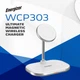 Зарядное устройство Energizer WCP303 3-in-1 15W Magnetic Wireless Fast Charger White (WCP303) - изображение 4