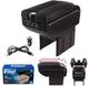 Подлокотник Vitol HJ48020 с пепельницей, подстаканником и 7 портами USB Черный (HJ48020B) - изображение 1