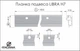 Монтажная планка Italiana Ferramenta&nbsp;для навеса&nbsp;LIBRA H7&nbsp;h=40мм, L=4000мм​​​​​​​ - изображение 2
