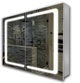 Дзеркальна шафа J-Mirror Andrea 60x80 підсвічування LED - зображення 1