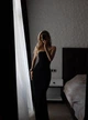 Элегантное черное платье с кружевом Вискоза 46/48 - изображение 4