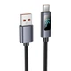 Кабель Hoco X112 Favor з дисплеєм USB-A на Type-C 5A 1м - зображення 1