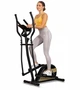 Эллиптический тренажер Орбитрек магнитный Orbi-trek Hop-Sport HS-003C Focus до 120 кг Черный с золотым - изображение 1