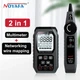 Багатофункціональний кабельний тестер, трасошукач NOYAFA NF-8509, PoE + мультиметр 2 в 1 - зображення 3