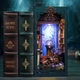 Букнук морська безодня, DIY Book Nook морської тематики з підсвіткою для самостійного складання - зображення 6