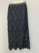 Женский костюм макраме с кофтой и юбкой на резинке TELL MKTL5274/1407 - 48, Чорний - изображение 5
