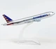 Модель самолета Boeing 777 American Airlines 1:400, металлическая литая модель пассажирского авиалайнера 16 см - зображення 3