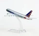 Модель самолета Boeing 777 American Airlines 1:400, металлическая литая модель пассажирского авиалайнера 16 см - зображення 4