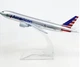 Модель самолета Boeing 777 American Airlines 1:400, металлическая литая модель пассажирского авиалайнера 16 см - зображення 5