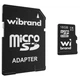 Карта пам'яті Wibrand MicroSDHC 16gb UHS-1 10 Class + Adapter Чорний - зображення 1
