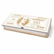 Купюрниця-конверт для грошей 100$, 25.3×3.5×11.5 см, Білий (ПБ-0003) - зображення 2