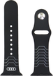 Ремінець Audi Geometric Pattern для Apple Watch 40/41/42 mm Black (6955250228725) - зображення 1
