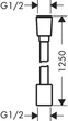 Шланг для душу HANSGROHE Designflex 1,25 м, Chrome (28220000) - изображение 7