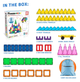Магнитный конструктор Picasso Tiles The Building Blocks With Car 61 деталь (28244) (817338022402) - изображение 7