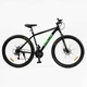Велосипед спортивний 29" Corso Stellar SR-598 SunRun 19" 21 швидкість Чорно-зелений (180119) - изображение 3