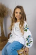 Вишиванка для дівчинки Trend Лохина 128 Білий (SOLDLOH) - изображение 3