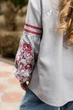 Вишиванка для дівчинки Trend Диво 152 Сірий (SOLDDYVO) - изображение 5