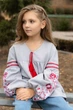 Вишиванка для дівчинки Trend Диво 152 Сірий (SOLDDYVO) - изображение 9