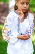 Вишиванка для дівчинки Trend Медова 146 Білий (SOLDMED) - зображення 10