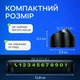 Автовизитка с номером телефона для автомобиля на торпеду парковочная карта Black - изображение 2