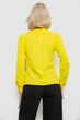 Блуза однотонная, цвет желтый, XL, 230R306 - изображение 4