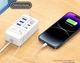 Адаптер блок живлення USB на 6 портів зарядний пристрій 65W (3×USB-A, 3×type-C) - зображення 4