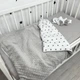 Пледик для новорожденного Oh My Kids всесезонный "Simple Gray" - изображение 1