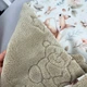 Детский плед с плюшем со съемным утеплителем Oh My Kids «Лисички Совенята» бежевый - изображение 2