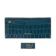 Голубой женский кошелёк Ashwood C05 TEAL - изображение 2