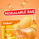 Желейні цукерки Cokoc Peelable Gummies Peeling Soft Candy Mango Манго 60г - зображення 4
