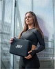 Професійний масажний пістолет JAY PRO перкусійний 30 швидкостей чорний (HH 500-11-1) - зображення 2