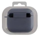 Футляр Silicone Case с микрофиброю для Samsung Galaxy Buds FE / Samsung Galaxy Buds 2 / Samsung Galaxy Buds 2 Pro / Samsung Galaxy Buds Live Lavender Grey - изображение 3