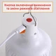 Лампа акумуляторна usb ліхтар на акумуляторі світлодіодна 60 Вт led лампочка кемпінгова портативна з підвісом світильник нічник для кемпінгу 2400 mAh - изображение 6