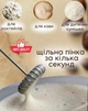 Ручной, портативный мини-миксер вспениватель для сливок и молока, капучинатор (зеленый) - изображение 2