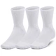 Шкарпетки Under Armour 3-MAKER 3-PACK MID-CREW білі (3 пари) 38-42 1373084-100 - зображення 1