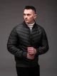 Куртка бомбер чоловіча демісезонна утеплена 3XL чорно-зелена 4841275s5 - зображення 7