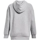 Худи женское Under Armour ICON FLEECE серое XS 1379495-012 - изображение 2