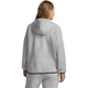 Толстовка жіноча Under Armour UNSTOPPABLE FLEECE сіра S 1379842-011 - зображення 5