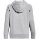 Худи женское Under Armour RIVAL FLEECE серое S 1379500-013 - изображение 2
